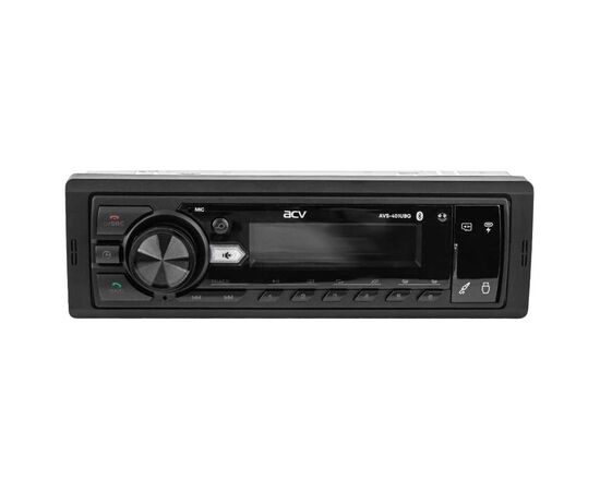  Автомагнитола ACV AVS-401UBW (1din/База 36мм/белая/Bluetooth/USB/TYPE-C/AUX/SD/FM/4*50) 
