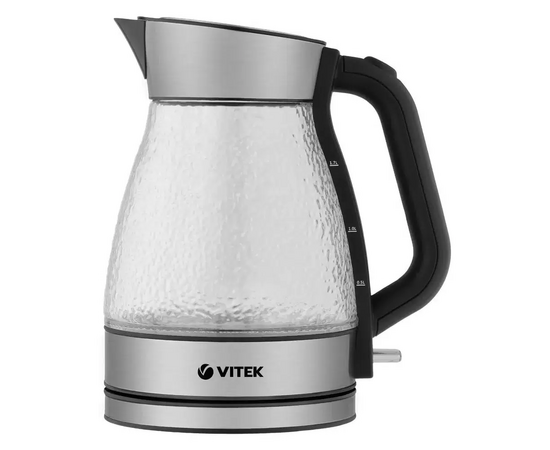  Электрочайник Vitek VT-8808 разноцветный корпус, стекло/металл 