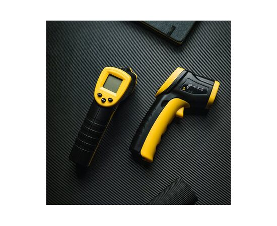  Пирометр DELI DL333380 (102968) (диапазон изм. 30-380°C или -22-716?, LCD дисплей, отклик 0,5с) 