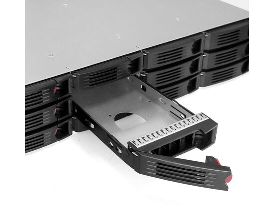  Корпус ExeGate Pro 2U660-HS12 EX293402RUS (RM 19", высота 2U, глубина 660, БП 1U-1200ADS, 12xHotSwap) 