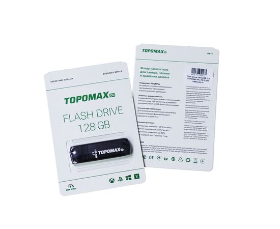  Flash Drive 128G USB  3.0 TOPOMAX PK_TG121BK (чёрный) нс 