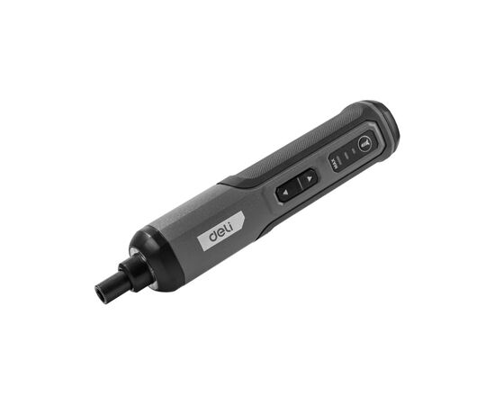 Отвертка аккумуляторная Deli DC161 (4В, 2А*ч, 5Нм, 300об/мин, Type-C, набор бит 4 шт, картон) 