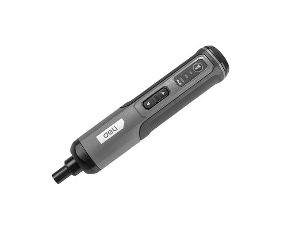  Отвертка аккумуляторная Deli DC161 (4В, 2А*ч, 5Нм, 300об/мин, Type-C, набор бит 4 шт, картон) 