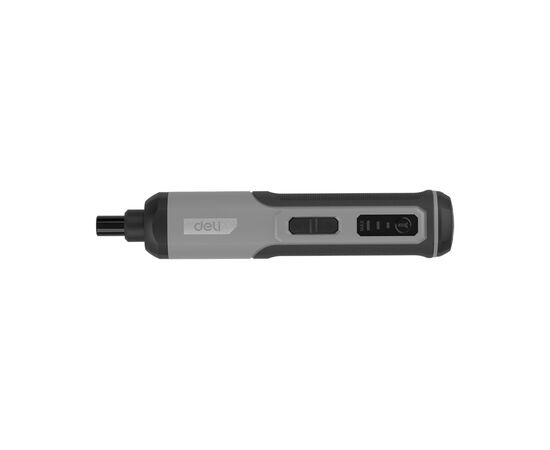  Отвертка аккумуляторная Deli DC161 (4В, 2А*ч, 5Нм, 300об/мин, Type-C, набор бит 4 шт, картон) 