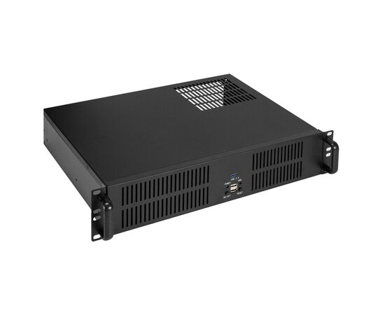  Корпус ExeGate Pro 2U350-33 EX297591RUS (RM 19", высота 2U, глубина 350, без БП, 2*USB+1* USB3.0) 