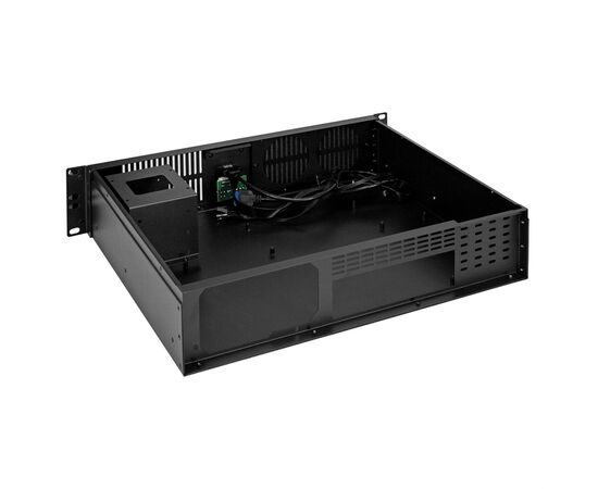  Корпус ExeGate Pro 2U350-33 EX297591RUS (RM 19", высота 2U, глубина 350, без БП, 2*USB+1* USB3.0) 