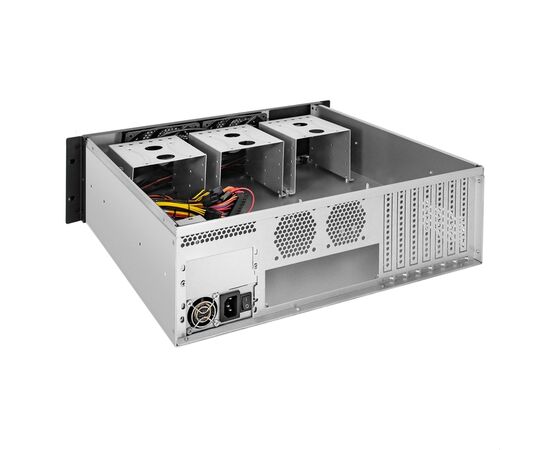  Корпус ExeGate Pro 3U450-12 EX298403RUS (RM 19", высота 3U, глубина 450, БП 1U-900ADS, 2*USB) 