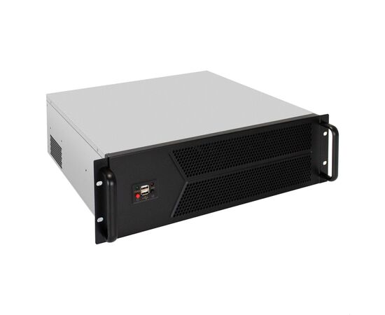  Корпус ExeGate Pro 3U450-12 EX298411RUS (RM 19", высота 3U, глубина 450, БП 2U-800ADS, 2*USB) 