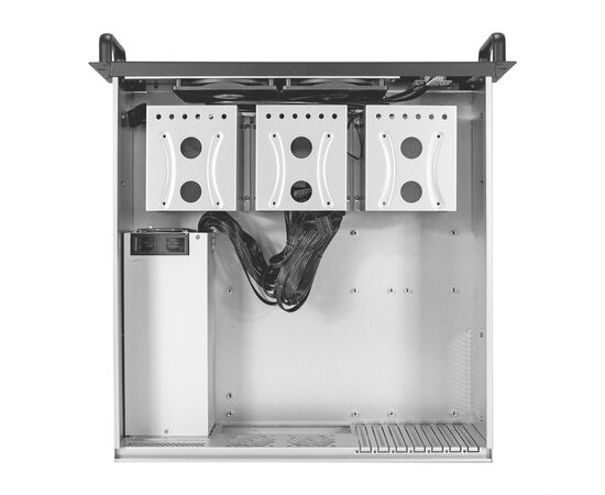  Корпус ExeGate Pro 3U450-12 EX298411RUS (RM 19", высота 3U, глубина 450, БП 2U-800ADS, 2*USB) 