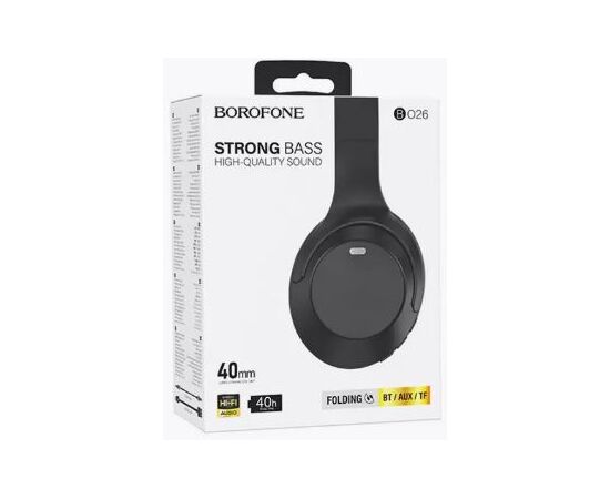  Гарнитура BT Borofone BO26, черный 