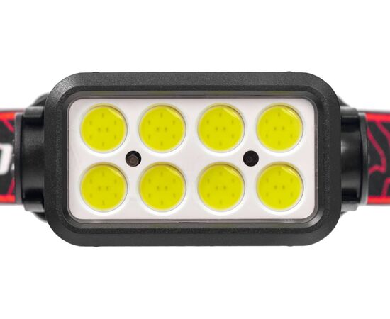  Фонарь FOCUSray 1301 8 диодов 3W COB, акк 18650 1200мАН, 3.7V встроенный, сенсор, индикатор заряда 