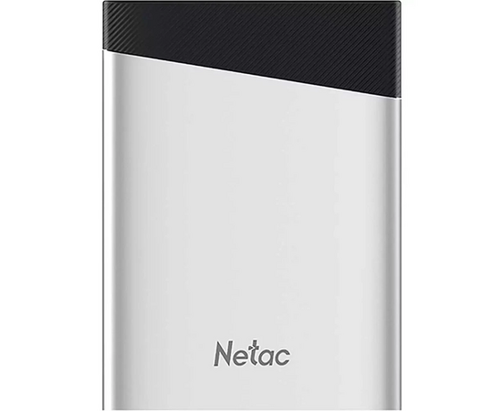  Внешний SSD Netac 120Gb Z6S (NT01Z6S-120G-32SL) (USB3.2 type C, up to 520MBs, 87x61x10.5mm, 54g, Aluminium+Plastic) 