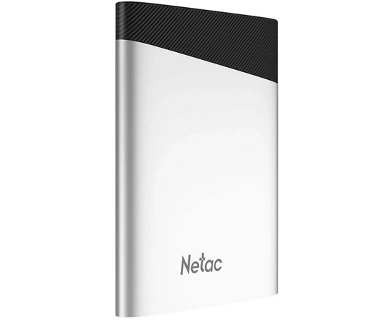  Внешний SSD Netac 120Gb Z6S (NT01Z6S-120G-32SL) (USB3.2 type C, up to 520MBs, 87x61x10.5mm, 54g, Aluminium+Plastic) 