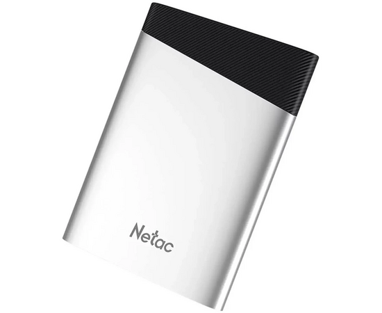  Внешний SSD Netac 120Gb Z6S (NT01Z6S-120G-32SL) (USB3.2 type C, up to 520MBs, 87x61x10.5mm, 54g, Aluminium+Plastic) 