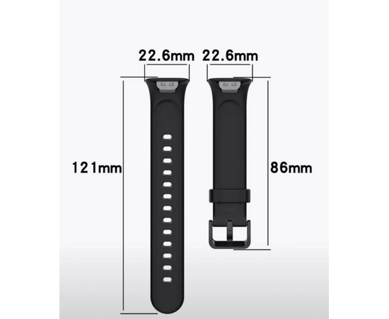  Ремешок силиконовый для Xiaomi Mi Band 7 Pro (44 мм) мятный (Сяоми Ми Бенд 7 Про) 