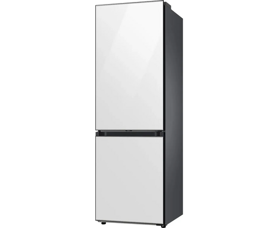  Холодильник Samsung RB34C7B5E12/EF белый стекло 