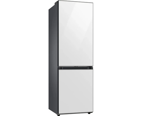  Холодильник Samsung RB34C7B5E12/EF белый стекло 