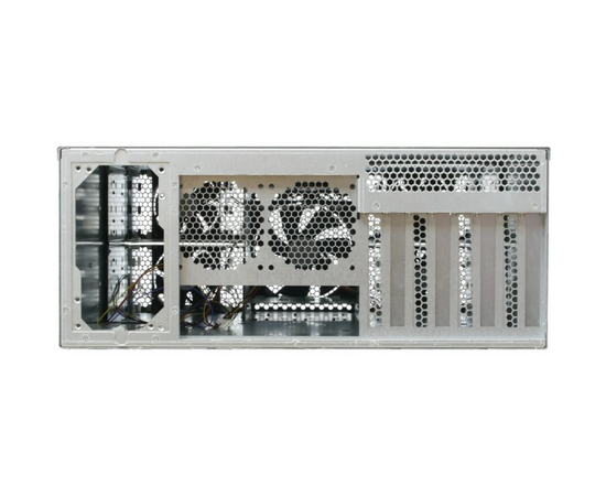  Корпус Procase RE411-D0H16-FE-65 4U, 0x5.25+16HDD, черный, без блока питания, глубина 650мм, MB EATX 12"x13", панель вентиляторов 3*120x25 PWM 