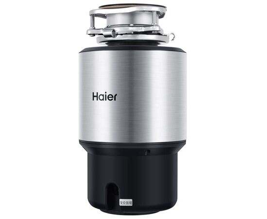  Измельчитель пищевых отходов HAIER HDM-1155S нержавеющая сталь /черный 