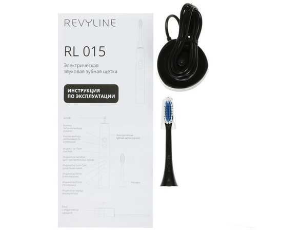  Электрическая зубная щетка REVYLINE RL 015 черный 