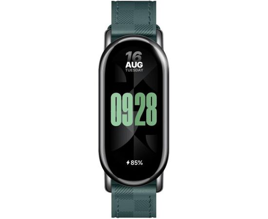  Ремешок Xiaomi Smart Band 8 Checkered Strap BHR7308GL Green 