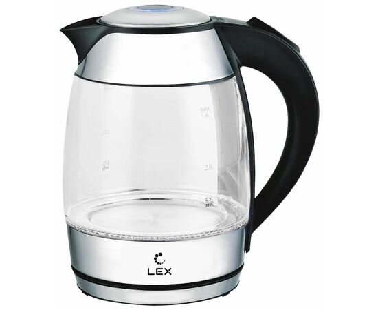  Электрочайник LEX LX3006-1 черный 
