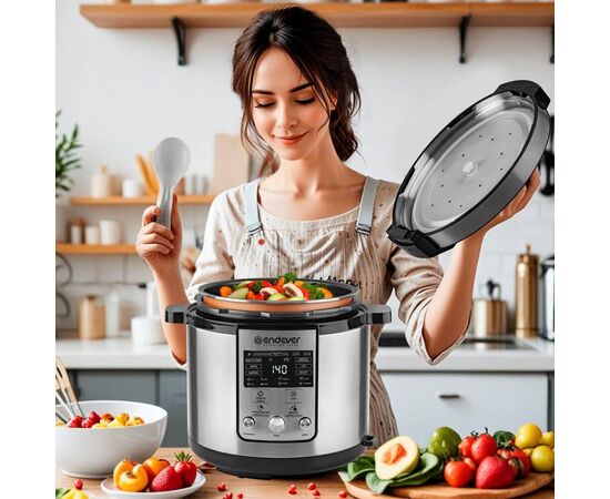  Скороварка-мультиварка Endever Vita-150 стальной 