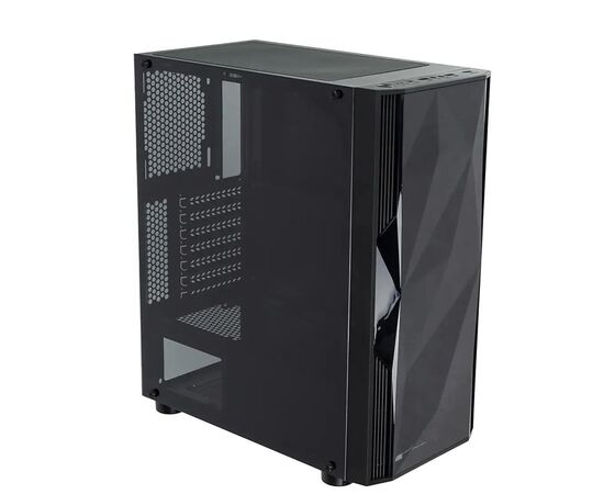  Корпус Formula F-3401 (V1) черный без БП ATX 3x120mm 2xUSB2.0 1xUSB3.0 audio bott PSU 