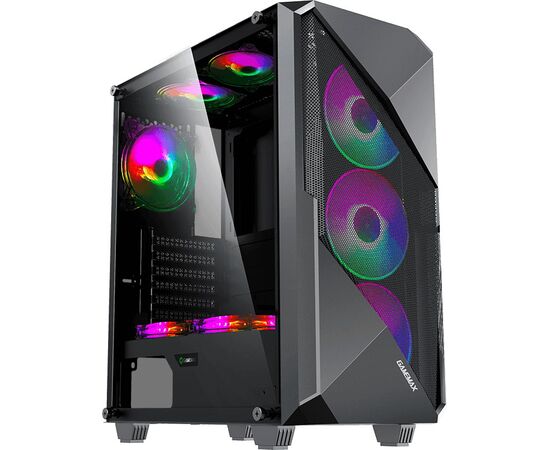  Корпус GameMax REVOLT ATX,Черн,USB3.0,Зак.стекло,1*120мм вент+контроллер без БП MFG.3606 