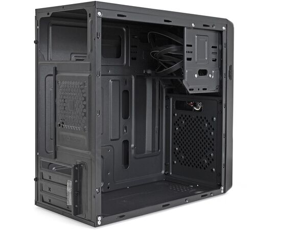  Корпус Minitower ExeGate EX286427RUS BA-309-500W-8 (mATX, БП AA500 с вент. 8см, 2*USB, HD аудио, черный) 