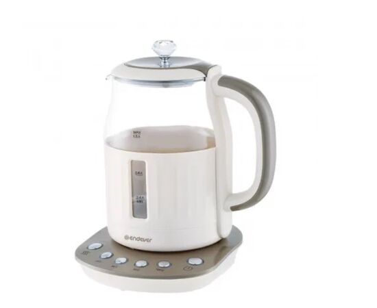  Электрочайник Endever KR-365G, бежевый 
