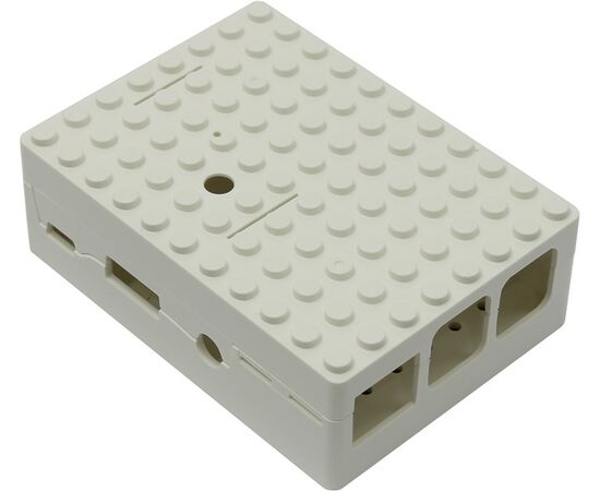  Корпус ACD RA181 white для микрокомпьютера Raspberry Pi 3 White ABS Plastic Building Block case for Raspberry Pi 3 