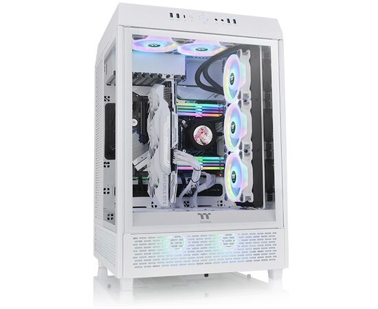  Корпус Thermaltake The Tower 500 (CA-1X1-00M6WN-00) белый без БП E-ATX 9x120mm 3x140mm 4xUSB3.0 