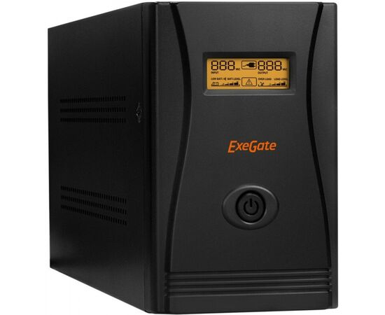  ИБП ExeGate SpecialPro Smart LLB-1000.LCD.AVR.EURO.RJ (EP285487RUS) 1000VA/650W Black 