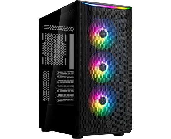  Корпус Silverstone SST-FA512Z-BG G41FA512ZBG0020 High airflow ATX mid-tower chassis with dual radiator support and ARGB lighting High airflow ATX 