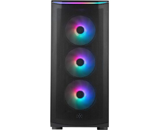  Корпус Silverstone SST-FA512Z-BG G41FA512ZBG0020 High airflow ATX mid-tower chassis with dual radiator support and ARGB lighting High airflow ATX 