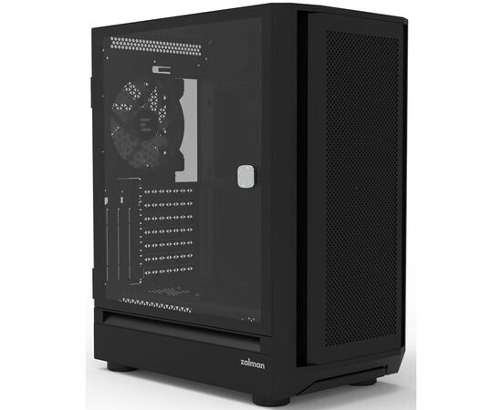  Корпус ZALMAN i6, EATX, Black, Front Mesh, Window, 2x3.5", 3x2.5", 1xUSB2.0, 1xUSB3.0, 1xUSB Type C, Front 3x140mm RGB LED, Rear 1x140mm RGB LED 