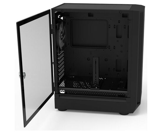  Корпус ZALMAN i6, EATX, Black, Front Mesh, Window, 2x3.5", 3x2.5", 1xUSB2.0, 1xUSB3.0, 1xUSB Type C, Front 3x140mm RGB LED, Rear 1x140mm RGB LED 