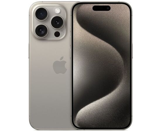  Смартфон Apple iPhone 15 Pro 256Gb Natural Titanium (Бежевый титановый) 
