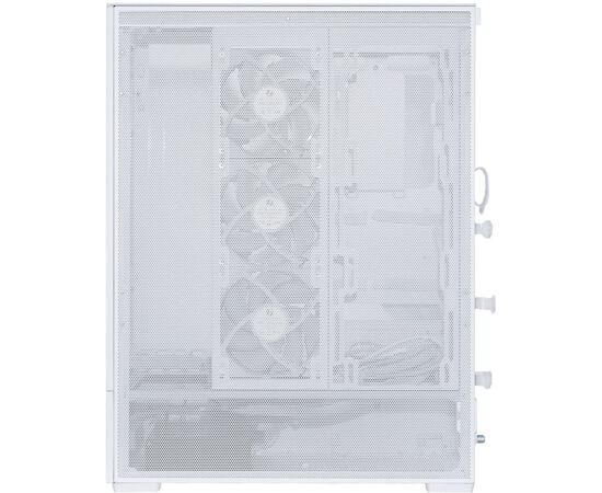  Корпус Lian Li SUP01W / White (G99.SUP01W.R0) / 3 x 120mm PWM Fan / PCIe4.0 Riser Cable / Mid-Tower, TG 