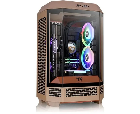  Корпус Thermaltake The Tower 300 Gravel (CA-1Y4-00SGWN-00) без БП mATX 7x120mm 5x140mm 2xUSB3.0 audio bott PSU 