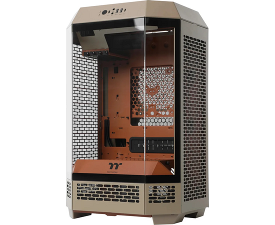  Корпус Thermaltake The Tower 300 Gravel (CA-1Y4-00SGWN-00) без БП mATX 7x120mm 5x140mm 2xUSB3.0 audio bott PSU 