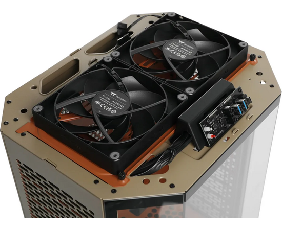  Корпус Thermaltake The Tower 300 Gravel (CA-1Y4-00SGWN-00) без БП mATX 7x120mm 5x140mm 2xUSB3.0 audio bott PSU 