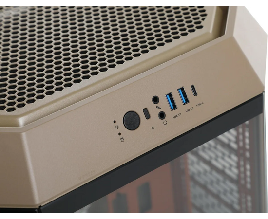  Корпус Thermaltake The Tower 300 Gravel (CA-1Y4-00SGWN-00) без БП mATX 7x120mm 5x140mm 2xUSB3.0 audio bott PSU 