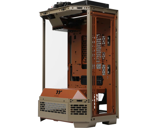  Корпус Thermaltake The Tower 300 Gravel (CA-1Y4-00SGWN-00) без БП mATX 7x120mm 5x140mm 2xUSB3.0 audio bott PSU 