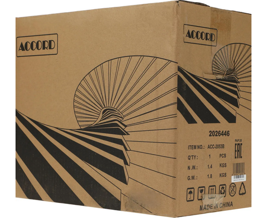  Корпус Accord Entry ACC-2053B черный без БП mATX 2xUSB2.0 audio 