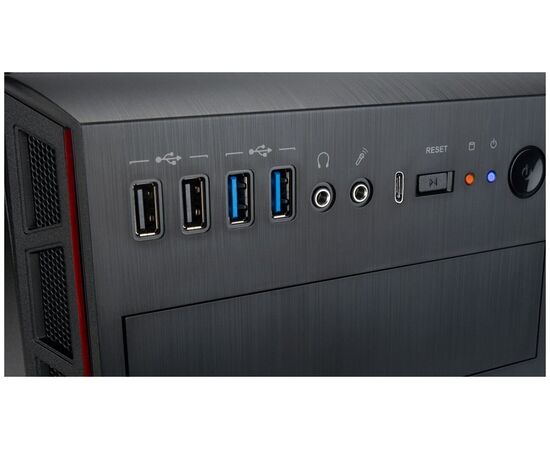  Корпус InWin EMR065 (6197047) Black 500W MiniTower PM-500ATX U3.0*2+U2.0*2+A(HD)+intrusion switch mATX 
