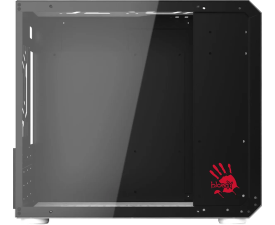  Корпус BLOODY BD-CC110, mATX, Mini-Tower, без БП, белый 