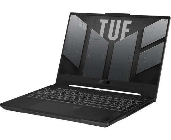  Ноутбук ASUS TUF F15 FX507VU-LP328 (90NR0CJ7-M00PN0) 15.6" 1920x1080/Intel Core i7-13620H/RAM 16Гб/SSD 512Гб/RTX 4050 6Гб/EngRus/без ОС серый 2.2 кг 