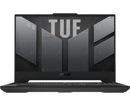  Ноутбук ASUS TUF F15 FX507VU-LP328 (90NR0CJ7-M00PN0) 15.6" 1920x1080/Intel Core i7-13620H/RAM 16Гб/SSD 512Гб/RTX 4050 6Гб/EngRus/без ОС серый 2.2 кг 